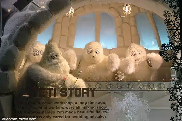 The Story of Yeti: Saks Fifth Avenue Holiday Windows