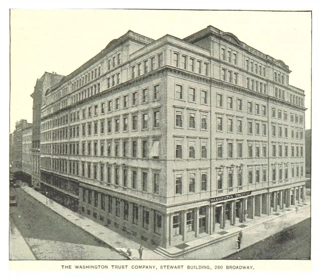 citybeautifulblog.com marble palacethe first department store in the nation king1893nyc pg773 the washington trust company stewart building 280 broadway