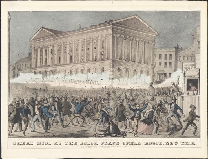 The Astor Place Riot: “Massacre Opera House” at “DisAster Place” 