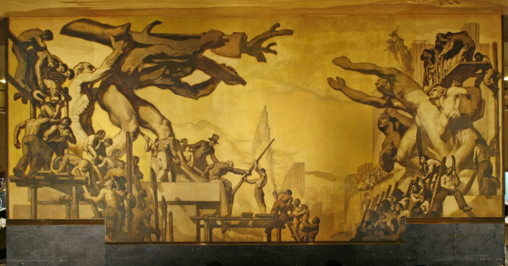 The Rockefeller Center Artworks: American Progress